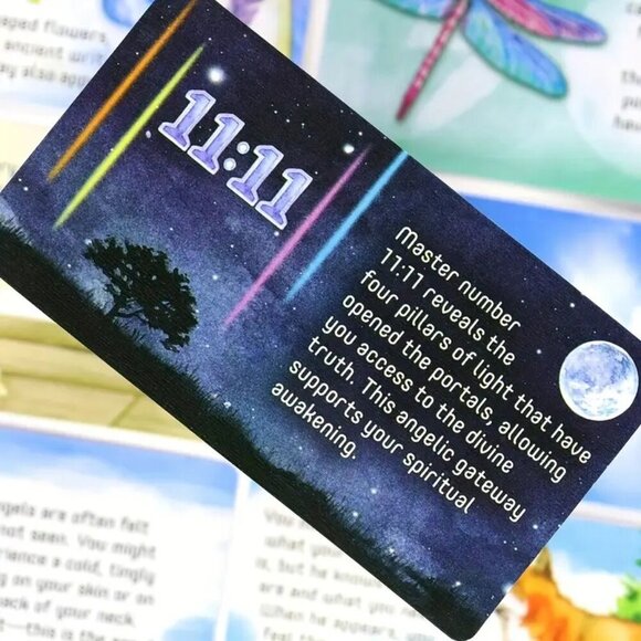 Angel Connection Oracle Message Cards 40 Ways to Recognize the Presence of Angel - Picture 2 of 9